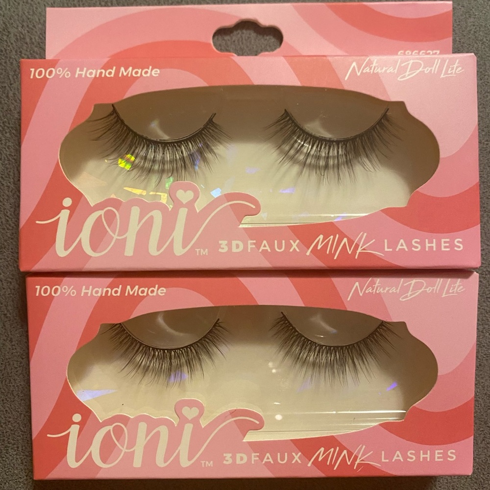 💜Ioni Natural Doll Lite 3DFaux Mink Lashes#686627
